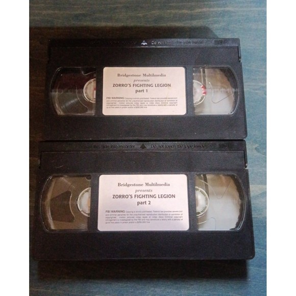 Zorro's Fighting Legion VHS - Picture 4 of 4